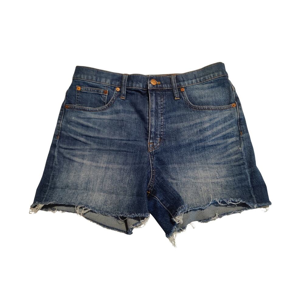 Madewell High Rise Denim Shorts 30 4” Inseam Vintage Wash